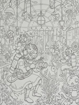 Victorian Illustration - B&W