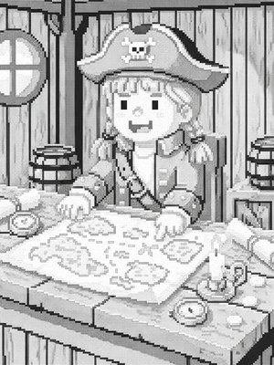 Pixel Art - B&W