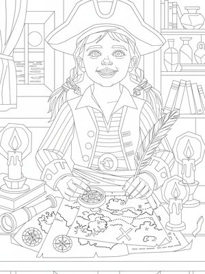 Cubist Painting - B&W