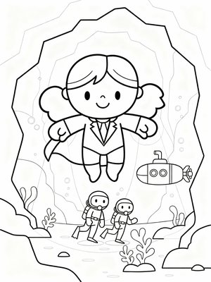 Preschool Simple - B&W