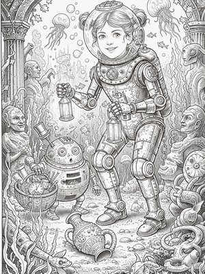 Victorian Illustration - B&W