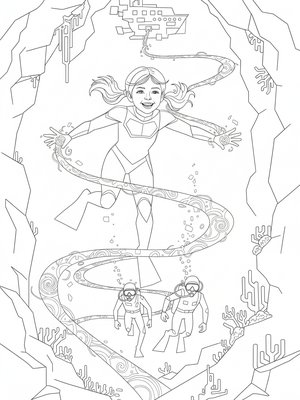 Cubist Painting - B&W