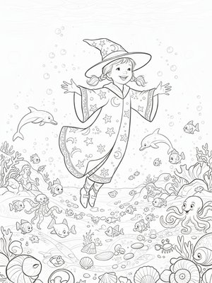 Vintage Storybook - B&W