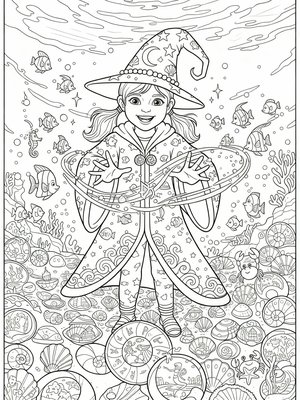 Classic Coloring Book - B&W