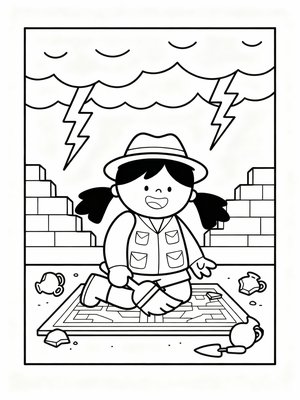 Preschool Simple - B&W