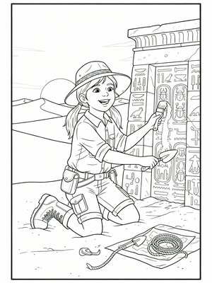 Classic Coloring Book - B&W