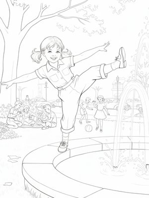 Vintage Storybook - B&W