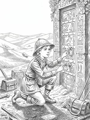 Victorian Illustration - B&W