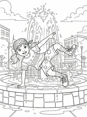 Classic Coloring Book - B&W