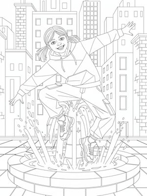 Cubist Painting - B&W