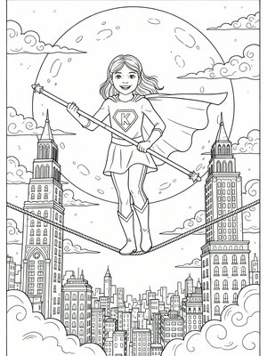 Classic Coloring Book - B&W