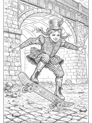 Victorian Illustration - B&W