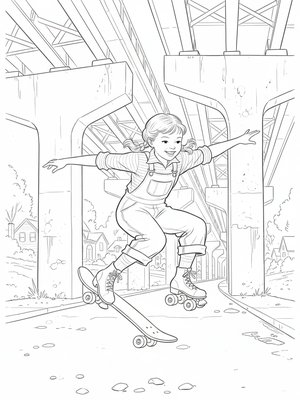 Vintage Storybook - B&W