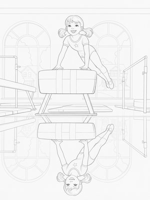 Vintage Storybook - B&W