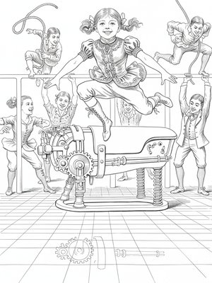 Victorian Illustration - B&W