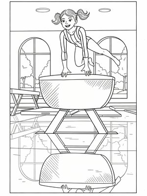 Classic Coloring Book - B&W