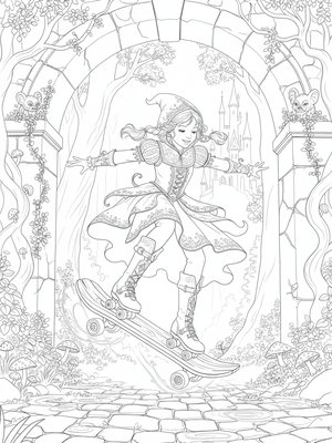 Fairy Tale Classic - B&W