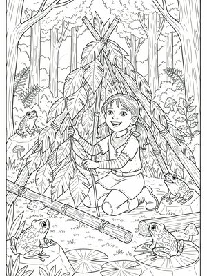 Classic Coloring Book - B&W