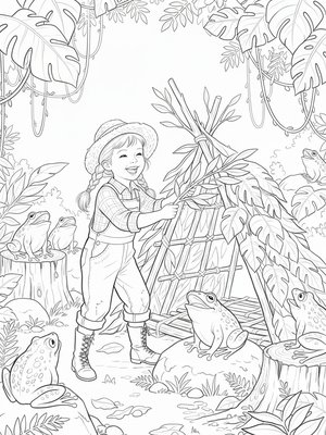 Vintage Storybook - B&W