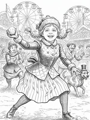 Victorian Illustration - B&W