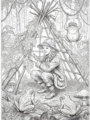 Victorian Illustration - B&W