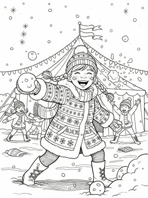 Classic Coloring Book - B&W