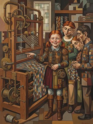 Cubist Painting - Color