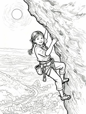 Impressionist Painting - B&W