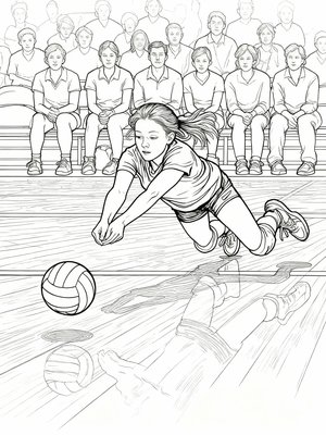 Impressionist Painting - B&W