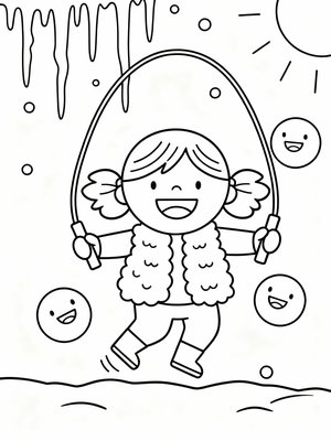 Preschool Simple - B&W