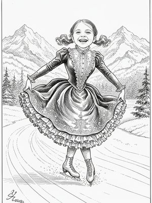 Victorian Illustration - B&W