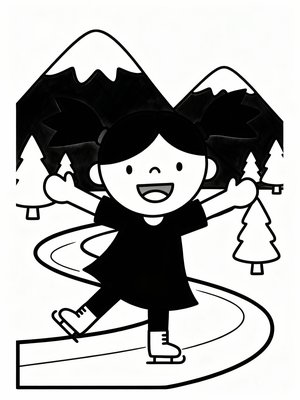 Preschool Simple - B&W