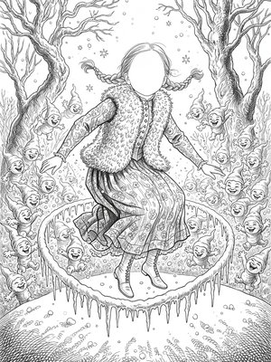 Victorian Illustration - B&W