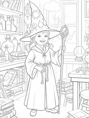 Vintage Storybook - B&W