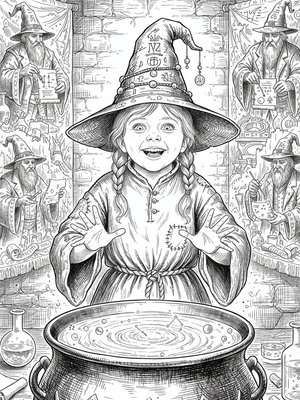 Victorian Illustration - B&W