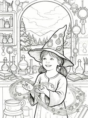 Impressionist Painting - B&W