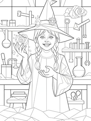 Cubist Painting - B&W