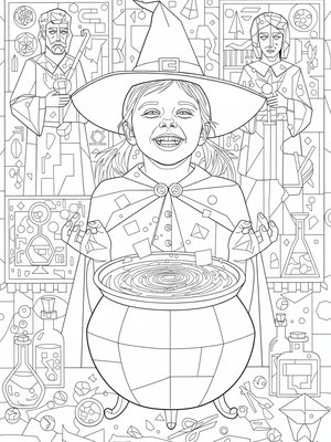 Cubist Painting - B&W