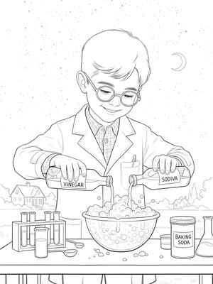 Vintage Storybook - B&W