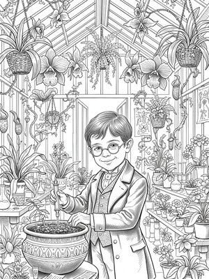 Victorian Illustration - B&W