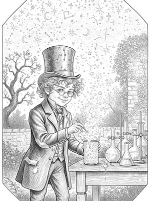 Victorian Illustration - B&W