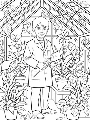 Cubist Painting - B&W