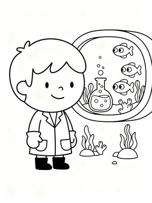 Preschool Simple - B&W