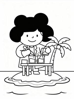 Preschool Simple - B&W