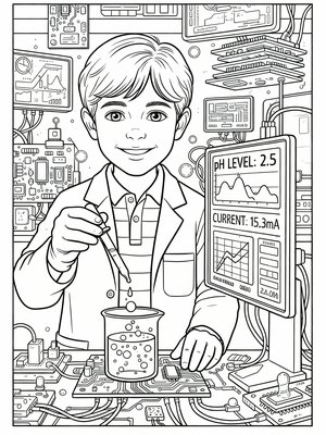 Classic Coloring Book - B&W