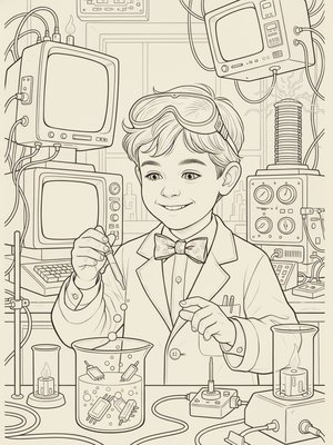 Vintage Storybook - B&W