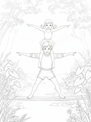 Vintage Storybook - B&W