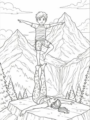 Classic Coloring Book - B&W