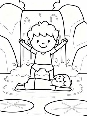 Preschool Simple - B&W