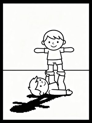 Preschool Simple - B&W